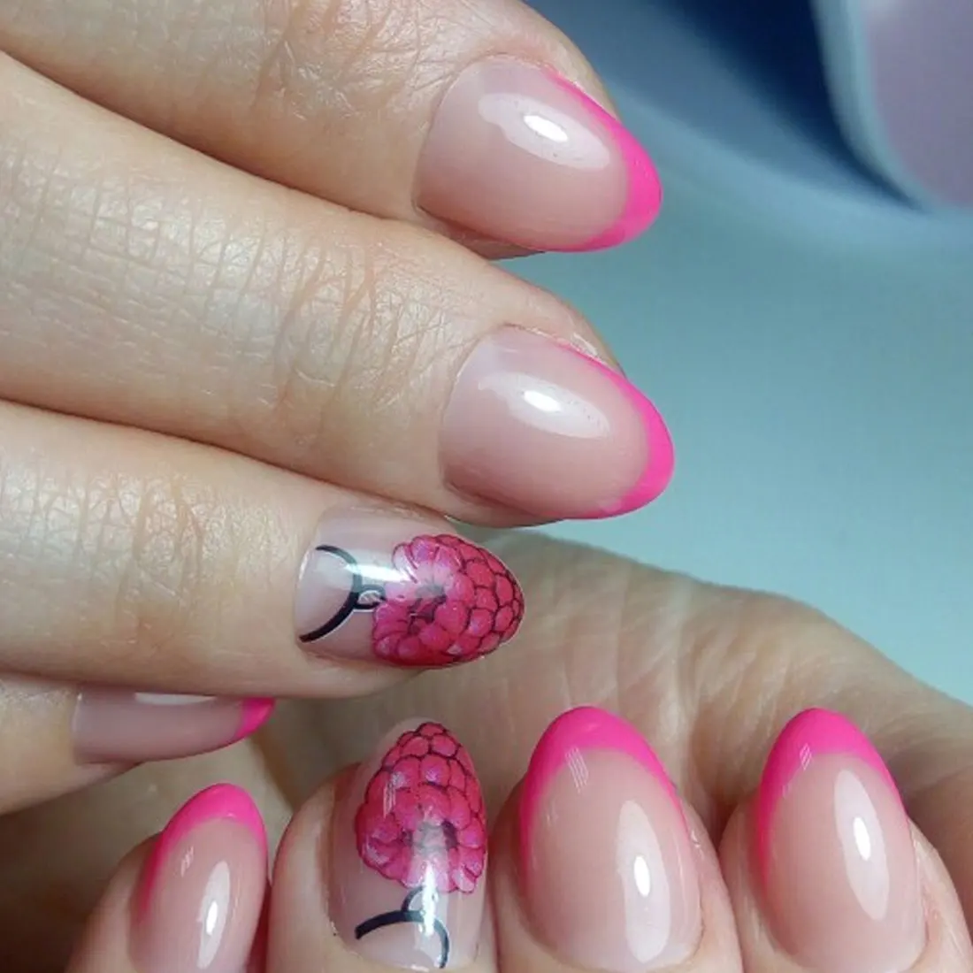 18 Sheets Mix Fruits Water Decals Nail Sticker Set Cake/Juice/Ice Cream Watermark Slider Wraps Accessories | Красота и здоровье
