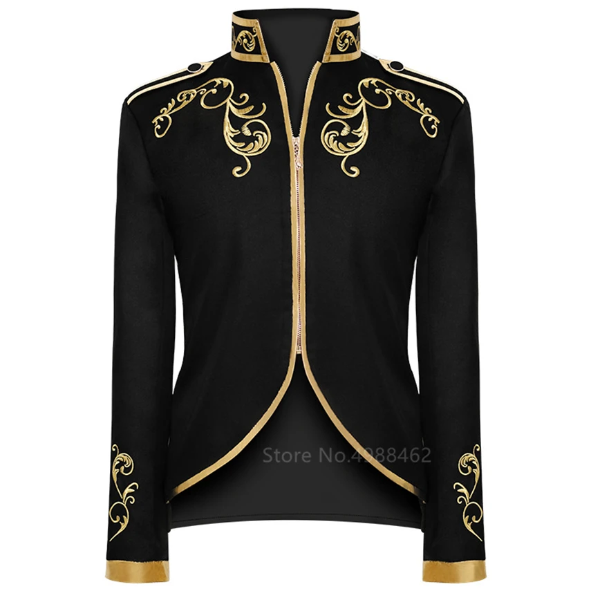 Костюмы для косплея средневековой Виктории королевского двора пальто мужчин