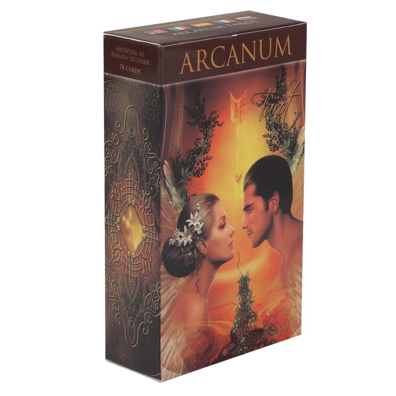 78 Arcanum Tarot карты персональное гадания Destiny silverdeck настольная игра солитер