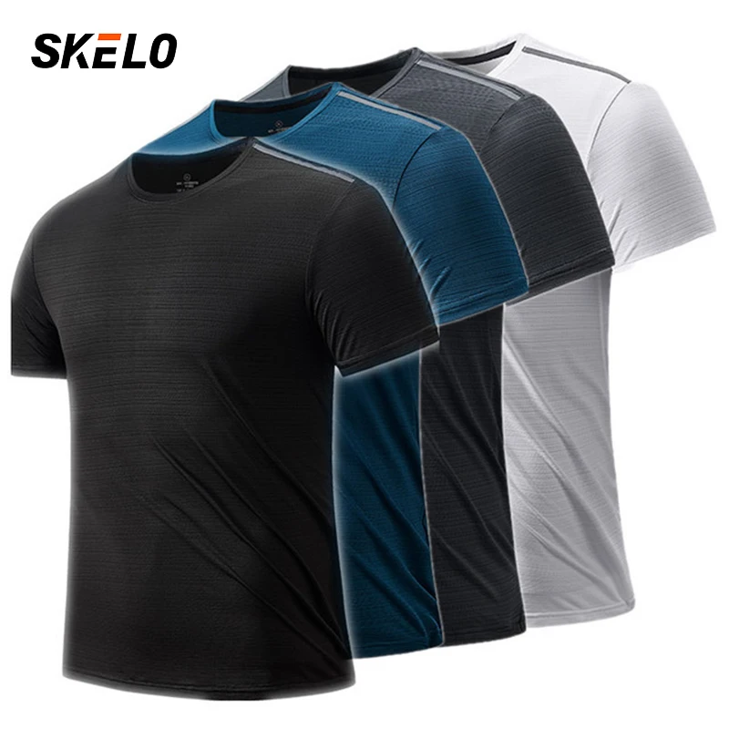 

Men's Running T-Shirts, Quick Dry Compression Sport T-Shirts, Fitness Gym Running Shirts, Soccer Shirts Men's Jersey Sportswear