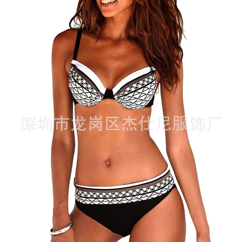 

2021 New Diamond Bikini Swimsuit Popular Bikini Swimsuit Two Piece Set