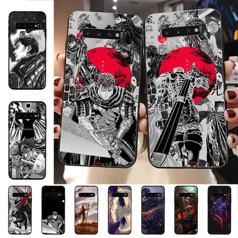 

YNDFCNB Berserk Guts Anime Phone Case for Samsung S10 21 20 9 8 plus lite S20 UlTRA 7edge