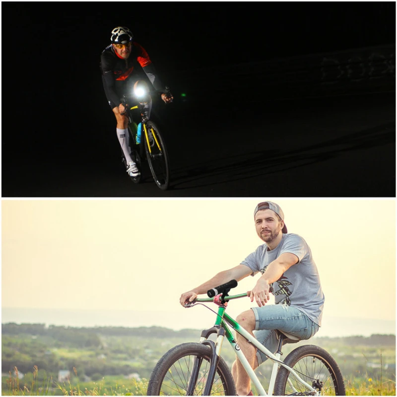 

Bluetooth Bicycle Light Power Bank Bright Flashlight Cycling Lights With Bluetooth Wireless Audio Card Speaker Bike Accessories