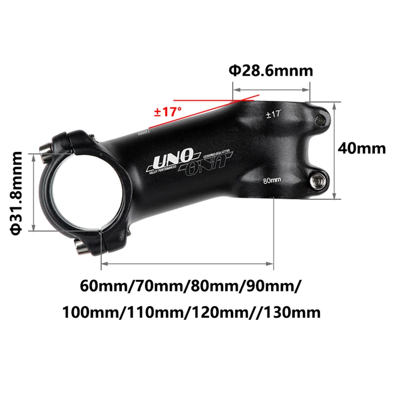 UNO велосипедный вынос руля Горный Дорожный велосипед стволовых Сверхлегкий Руль