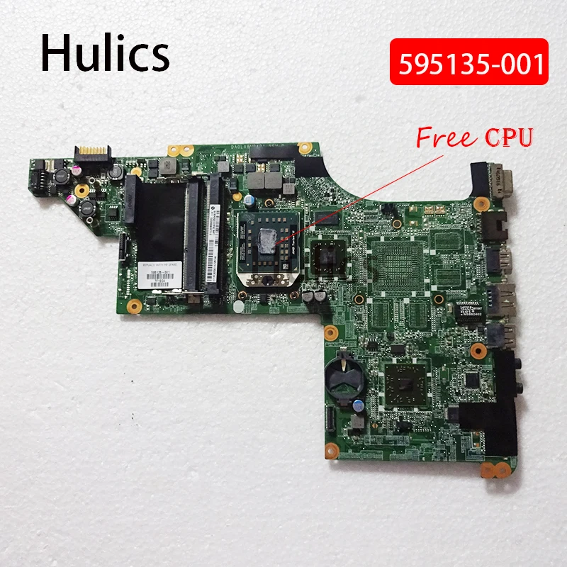 Hulics оригинальный 595135-001 для ноутбука HP PAVILION DV6 DV6-3000 DV6Z-3000 PC материнская плата Pavilion