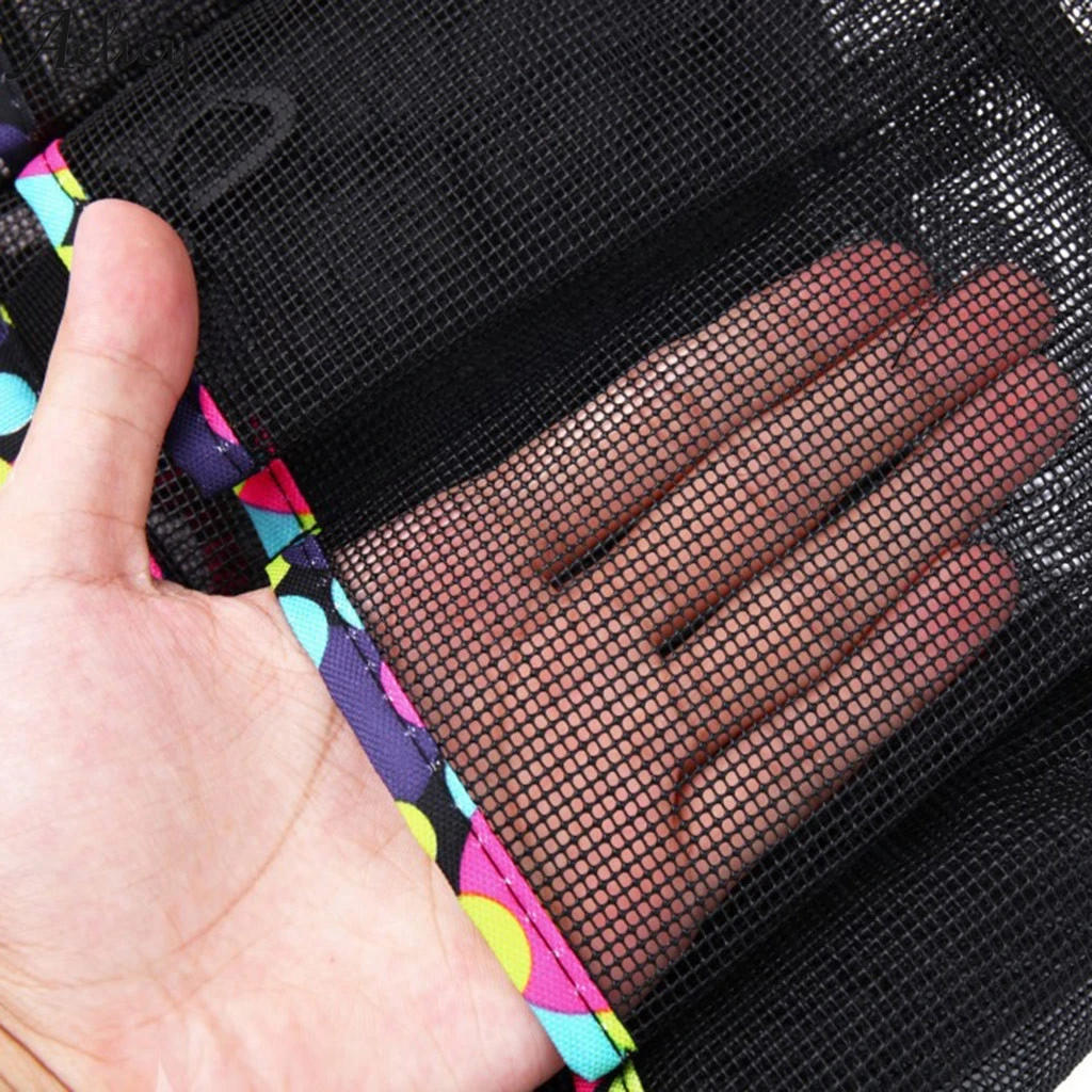 Aelicy Женская портативная пляжная сумка ПВХ сетчатая корзина для хранения Большая