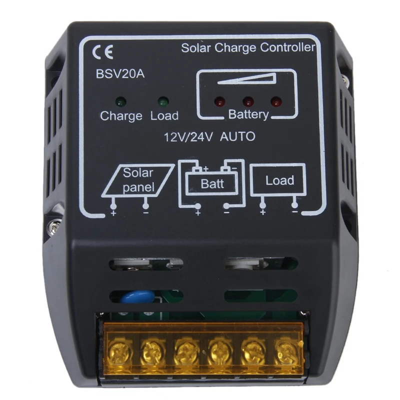HTHL-12V/24V 20A Панели солнечные Зарядное устройство регулятор | Обустройство дома