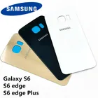 Официальный Samsung Galaxy S6S6 edgeS6 edge Plus G920 G925 G928, Сменный стеклянный корпус, задняя крышка аккумулятора, задняя крышка корпуса, инструменты