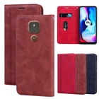Чехол для Motorola Moto E7 Plus, магнитный откидной кожаный чехол, чехол для телефона, чехол-кошелек для Moto E7 Plus, защитный чехол Etui