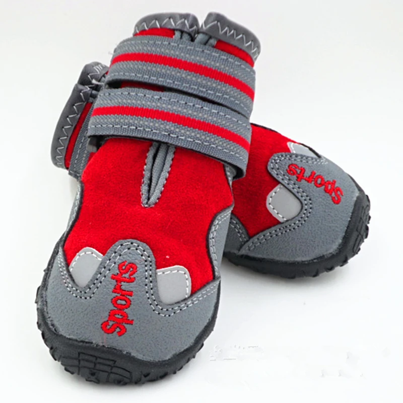 Ботинки для обувь собаки питомец Нескользящие водонепроницаемые ботинки с