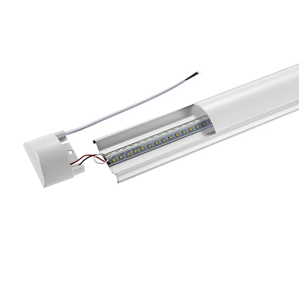 

Tube LED Cleaning Purification Light 20W 60cm LED Tri-proof Batten Light LED Tube Aluminum PC Cold White Linear Lamp 110V