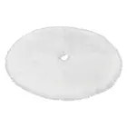 Юбка-Дерево из чистого белого меха, юбка на рождественскую елку, праздничная атмосфера, Рождественская плюшевая на дерево, украшение на рождественскую елку