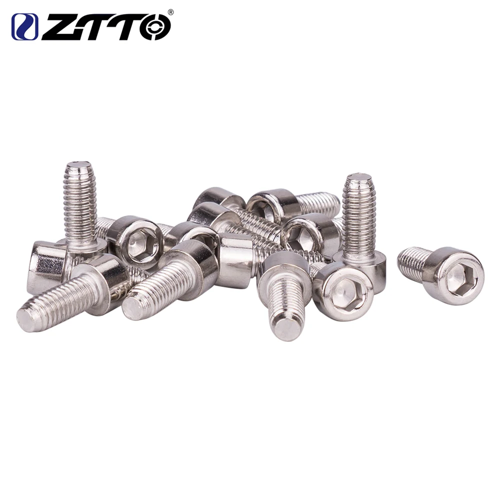 ZTTO флягодержатель M5 * 12 мм Винт 2 шт. шестигранный болт 304 нержавеющая сталь с