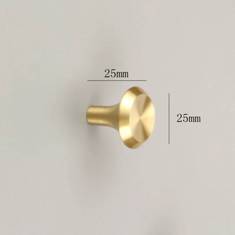 

Brass Knobs Nordic Cabinet Door Handle Drawer Handle Pure Copper Handle Furniture Hardware