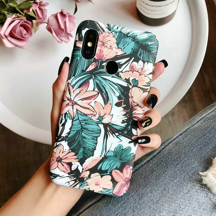 Чехол для Xiaomi Mi 11 10 10T Lite 6X A2 Redmi Note 9S 7 Pro Матовый Жесткий чехол с 3D рисунком