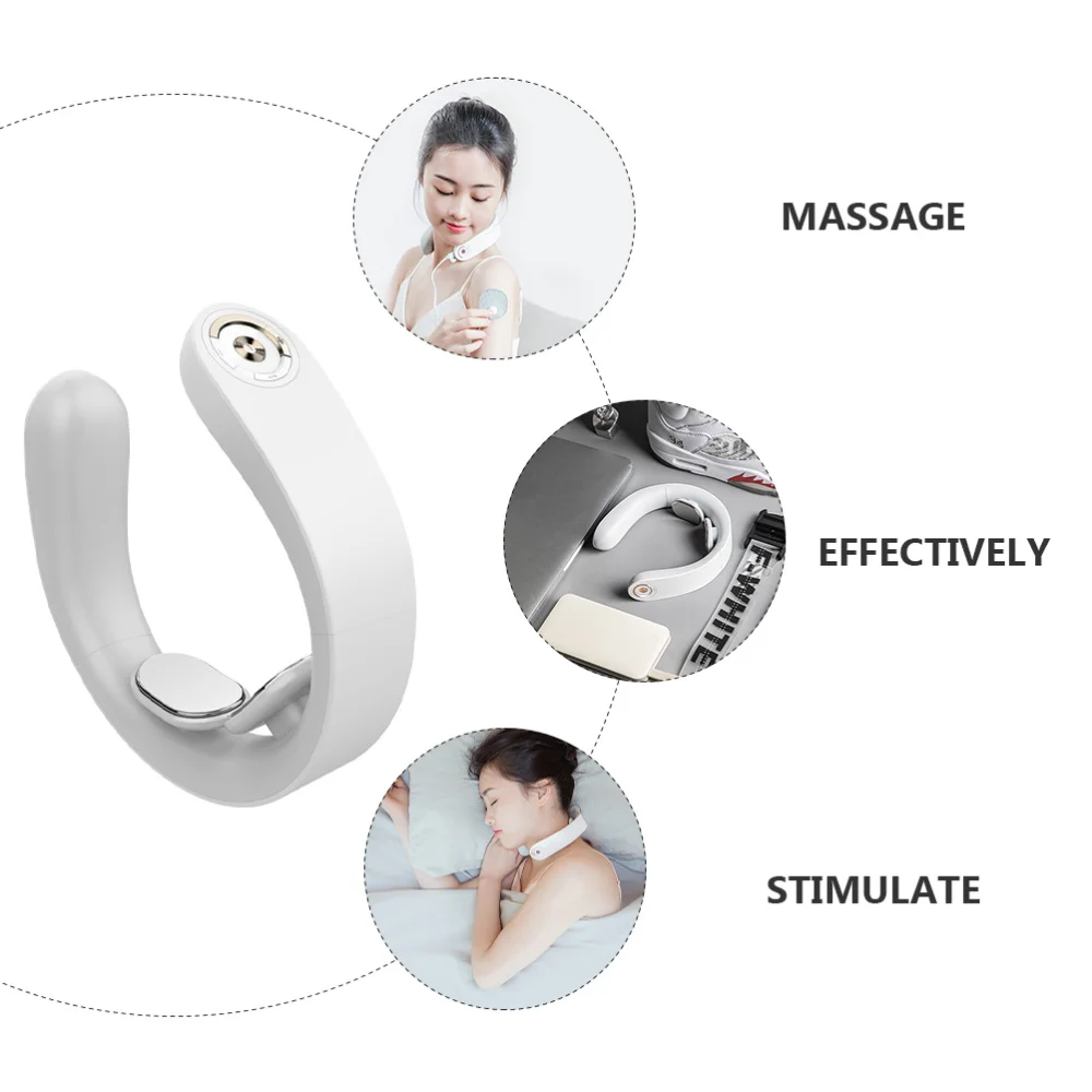 

1 Set Neck Massager Electric Pulse Neck Massager Neck Care Device