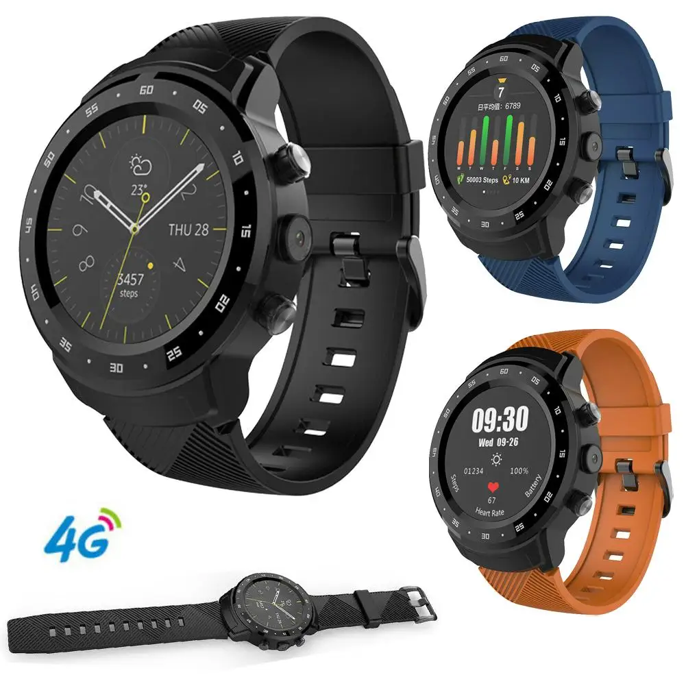 

Android 7.1 GPS WIFI Smart Watch 3G 4G Wristwatch Phone 1+16GB Heart Rate Monitor 5.0MP Camera Men Women Bluetooth-Compatible