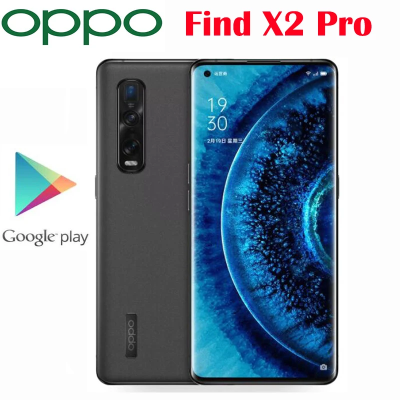 Смартфон OPPO Find X2 Pro 12/256 Гб дисплей 6.7&quot Snapdragon 865 тройная камера 4260 мАч NFC|Смартфоны|