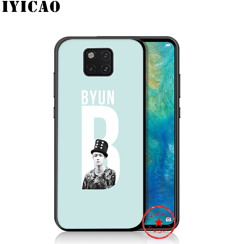 IYICAO EXO baekhyun полосы мягкий чехол для huawei P30 P20 P10 P9 P8 P Smart Z плюс 2019 Lite рro 2018 2017 2016 ТПУ |