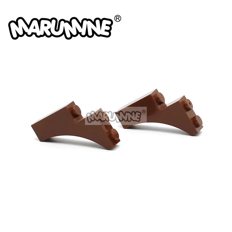 MARUMINE 50 шт. 1x3x3 MOC кирпичная Арка ветка лестница сборы частицы строительные блоки