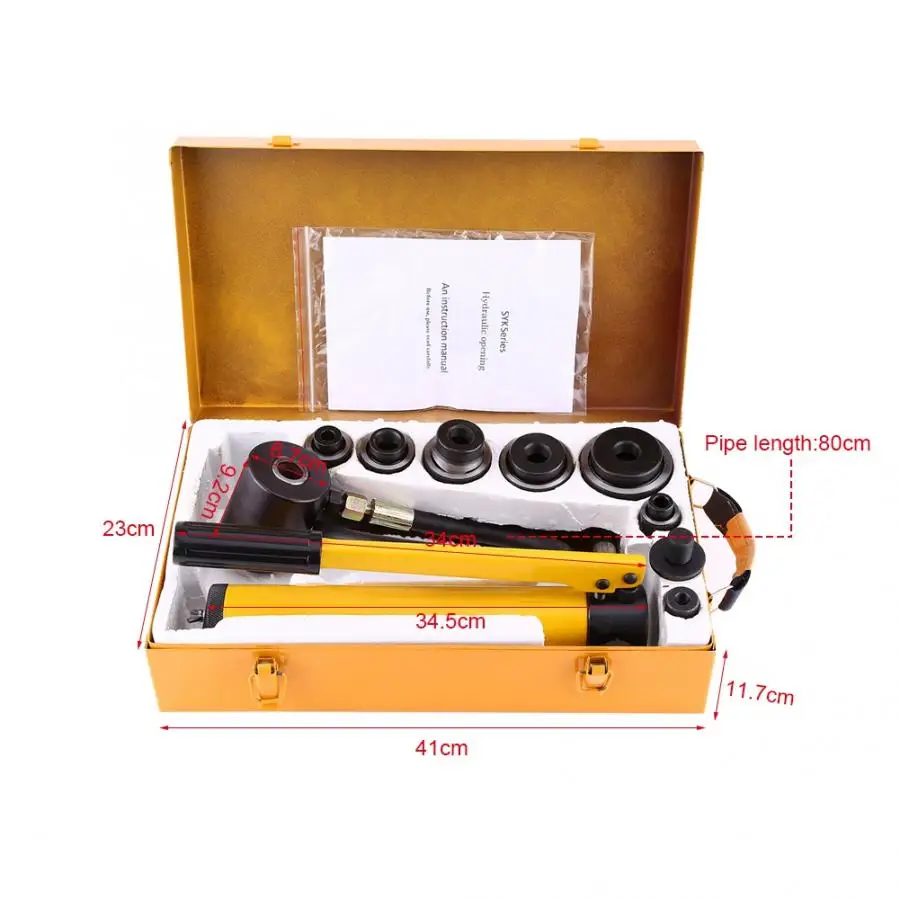 Гидравлическое отверстие Φ набор для открывания отверстий ручной инструмент