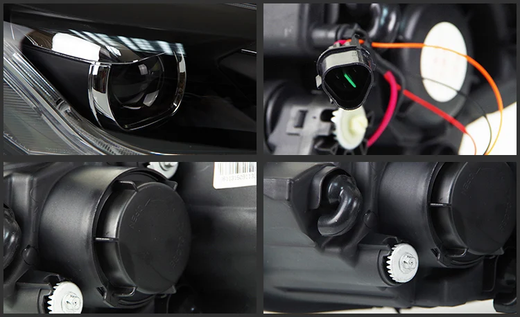 Автомобильный Стильный чехол для фары для автомобиля Hyundai Elantra 2011- Elantra светодиодный фонарь светодиодный DRL H7 D2H Hid Angel Eye Bi Xenon