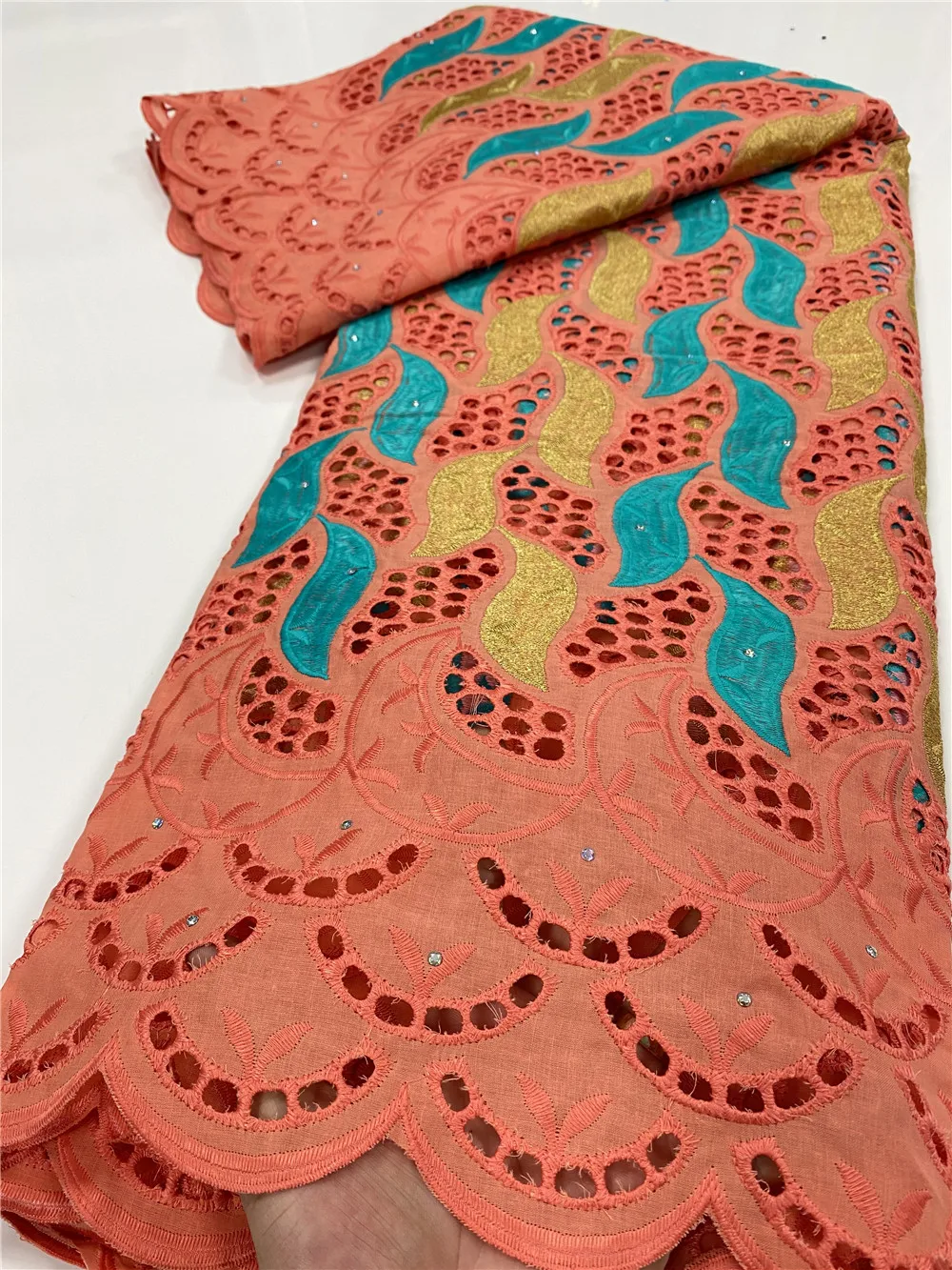 

Swiss Voile Lace In Switzerland African Dry Cotton Lace Fabric 2020 High Quality Lace Nigerian Lace Fabrics Sewing YA3530B-4