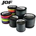 Плетеная рыболовная леска JOF, 12 нитей, 1000500300100 м