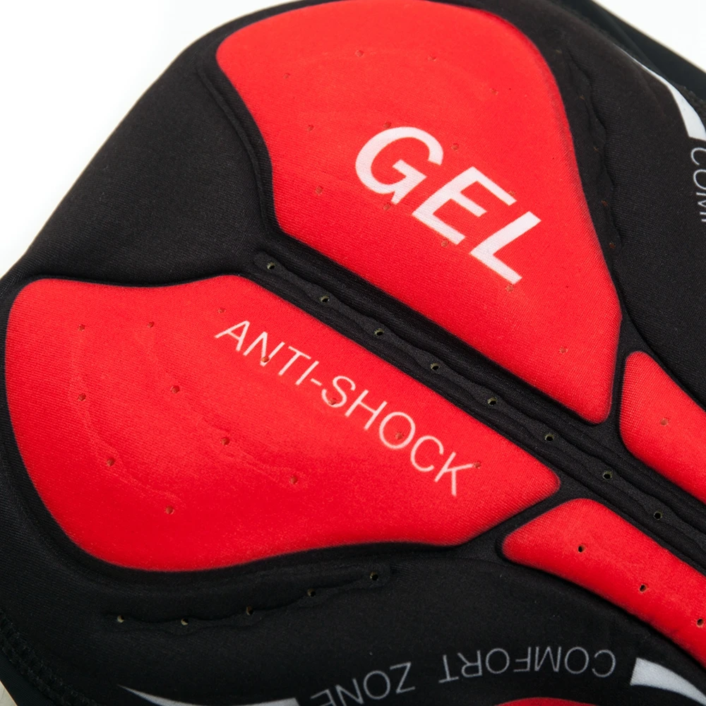 

2020 Cycling Shorts Men With Padding Bicycle Bermuda Shorts anti-shock Coolmax 3D Gel Padded breathable Riding Bike Underwear