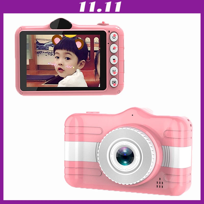 Детская камера 3 5 дюйма для фото-и видеозаписи с автофокусом смайликом Snapshot HD