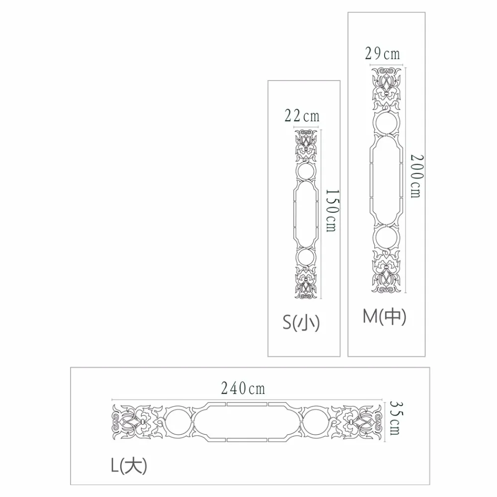 Зеркальные настенные стикеры s Наклейки на стены комнаты Роскошные Ретро