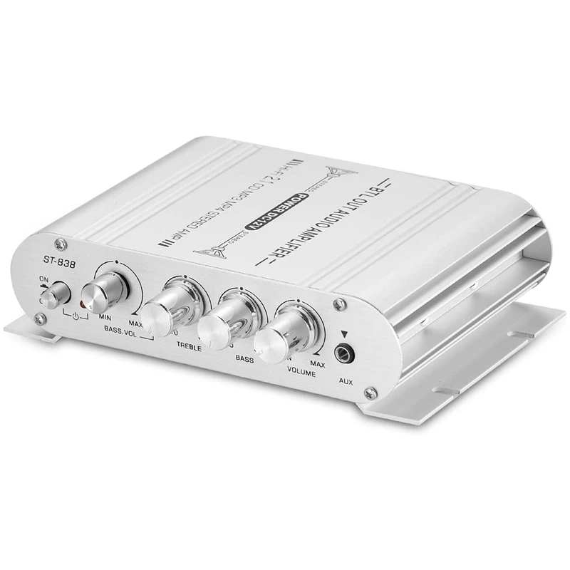 

Мини HiFi стерео 2,1 канальный аудио усилитель для дома Автомобиля Морской Сабвуфер Amp