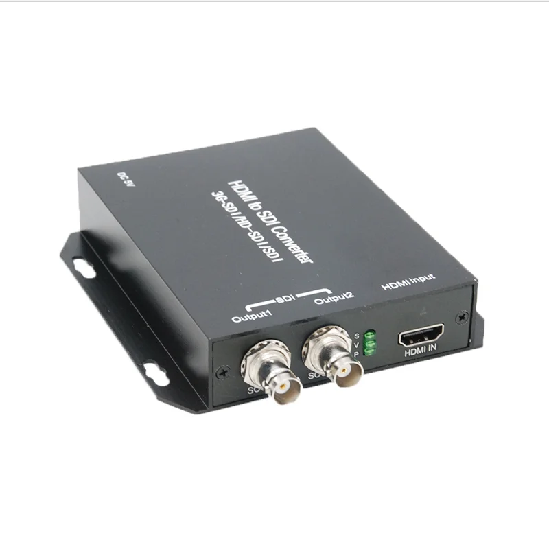 Free shipping 1080P HDMI to 3G/HD/SD-SDI Video Converter 2 channels SDI output