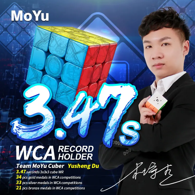 Оригинал высокое качество MoYu MeiLong 3 3x3x3 магический куб MeiLong3 3x3 скоростная