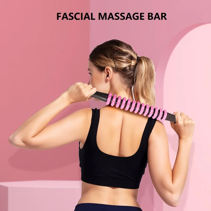 

[MYKPOP]Fascial Release Stick Muscle Relaxation Deep Massage Bar whole Body Massage Roller SB21041701