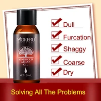 30ml morocco argan oil nourishing repairing hair essence improve dull furcation shaggy coarse hair revive growth treatment care