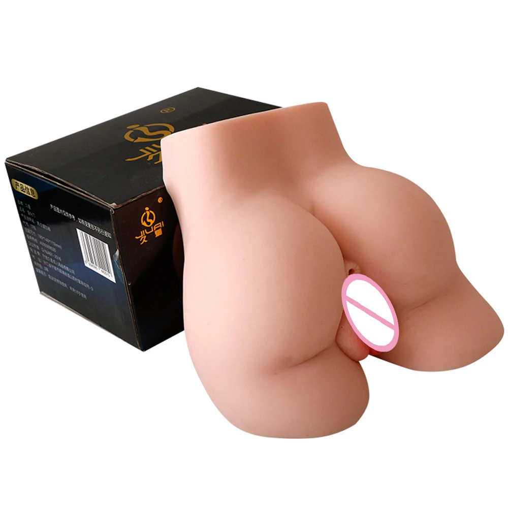 Силиконовая большая задница 3D секс кукла искусственная вагина настоящая киска