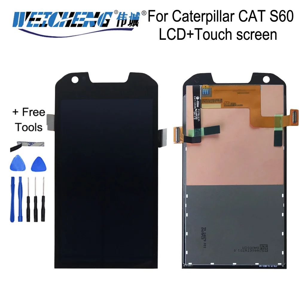ЖК-дисплей с дигитайзером сенсорной панели 4 7 дюйма для гусеницы CAT S60 | Мобильные
