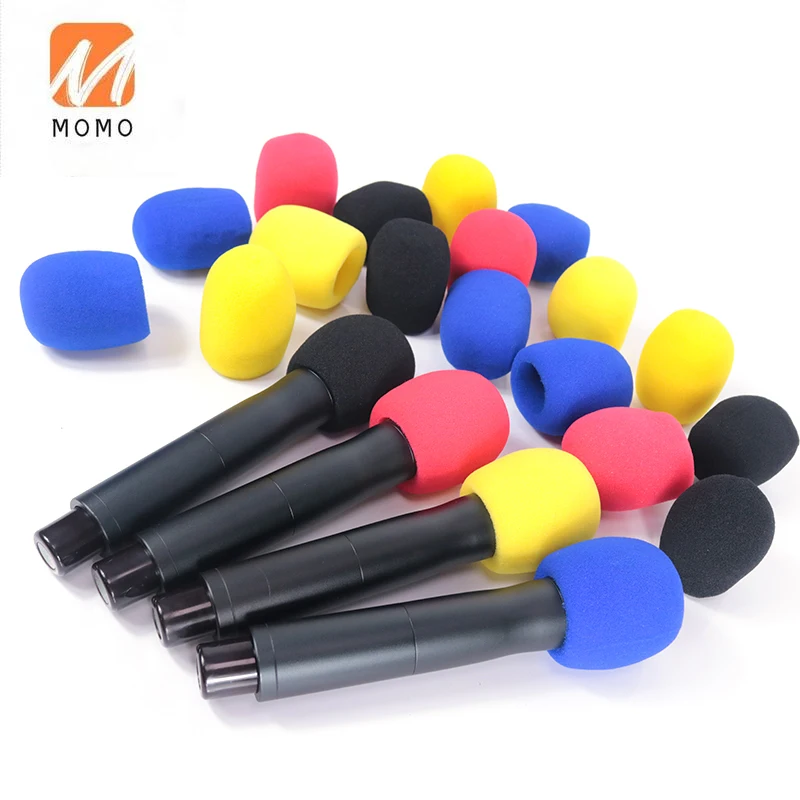 

Colorful sponge mic cover microphone foam