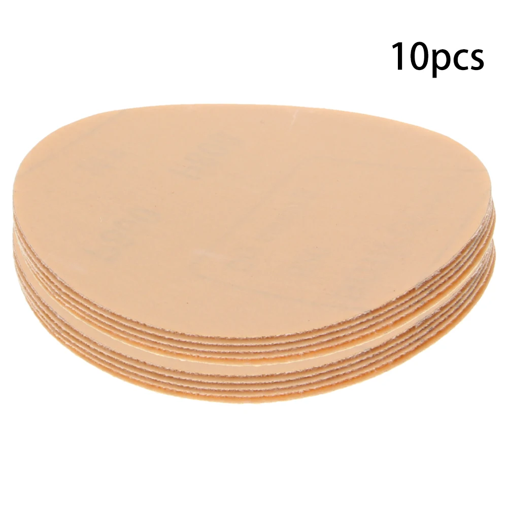 

Utoolmart горячий Грит 600/800/1000 желтая флокирующая круглая наждачная бумага 5-дюймовый шлифовальный диск матовые бархатные шлифовальные листы 5/10/15 шт.