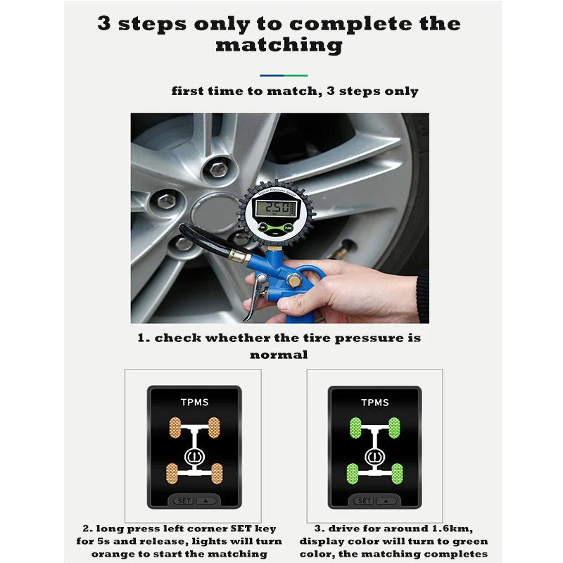 OBD TPMS система контроля давления в шинах Intelligen SpeedLock для Toyota Corolla hybrid Lewin RAV4 Land cruiser Highlander Prado