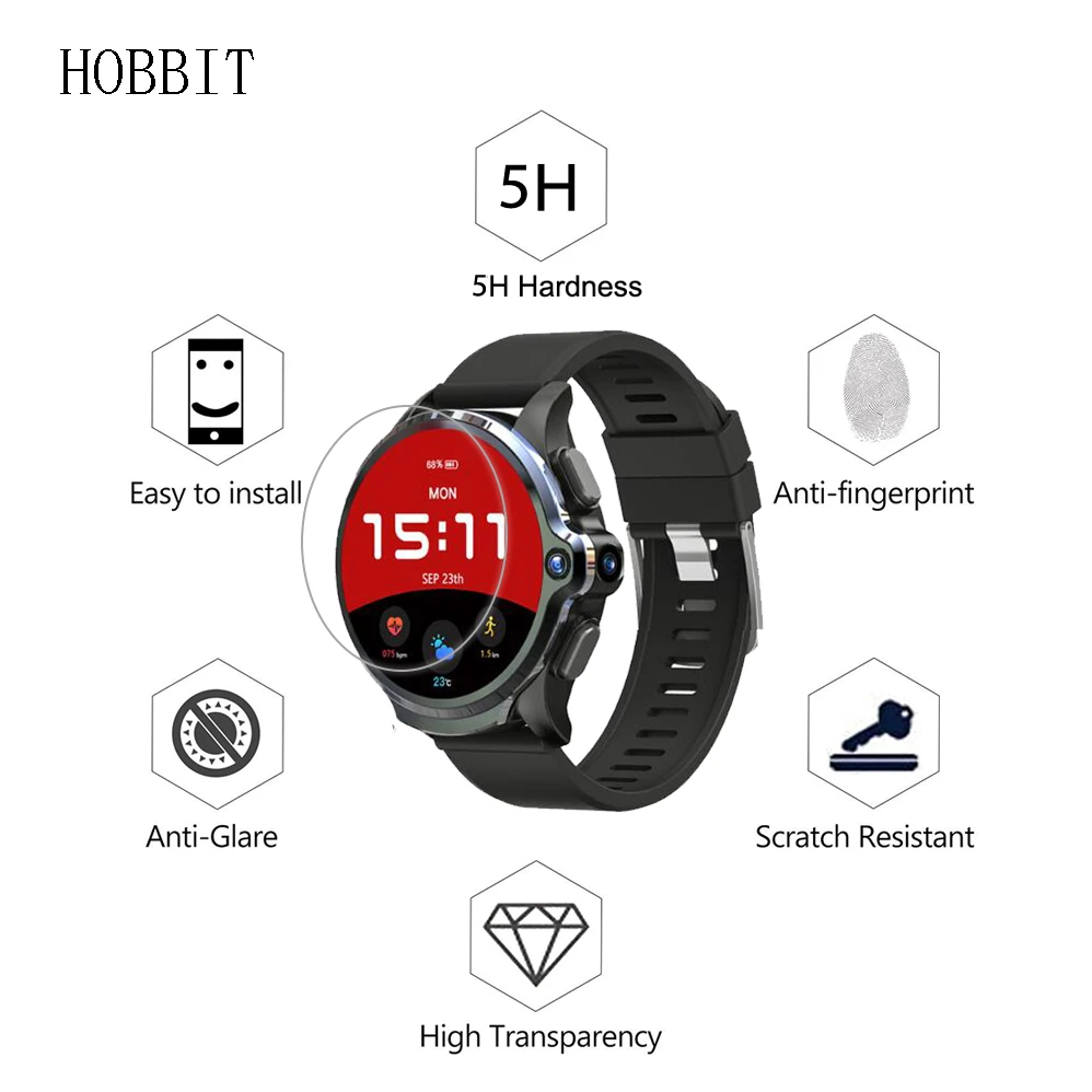 Взрывозащищенная нано пленка на весь экран 0 15 мм для смарт часов KOSPET prime GPS