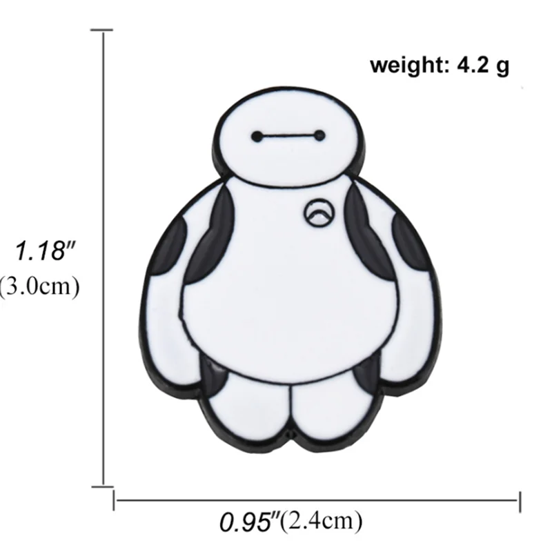 

Robot Lapel Pins Anime Badges Enamel Brooches Jewelry For Backpack Women Hijab Pins Vintage Brooch Decorative Badges For Clothes