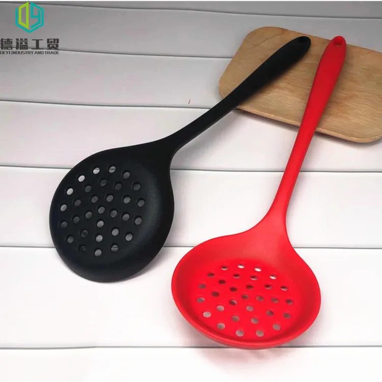 

Manufacturers Direct Selling Silica Gel Strainer High-temperature Resistant Non-stick Pot Filter Colander Silica Gel Filter Lade