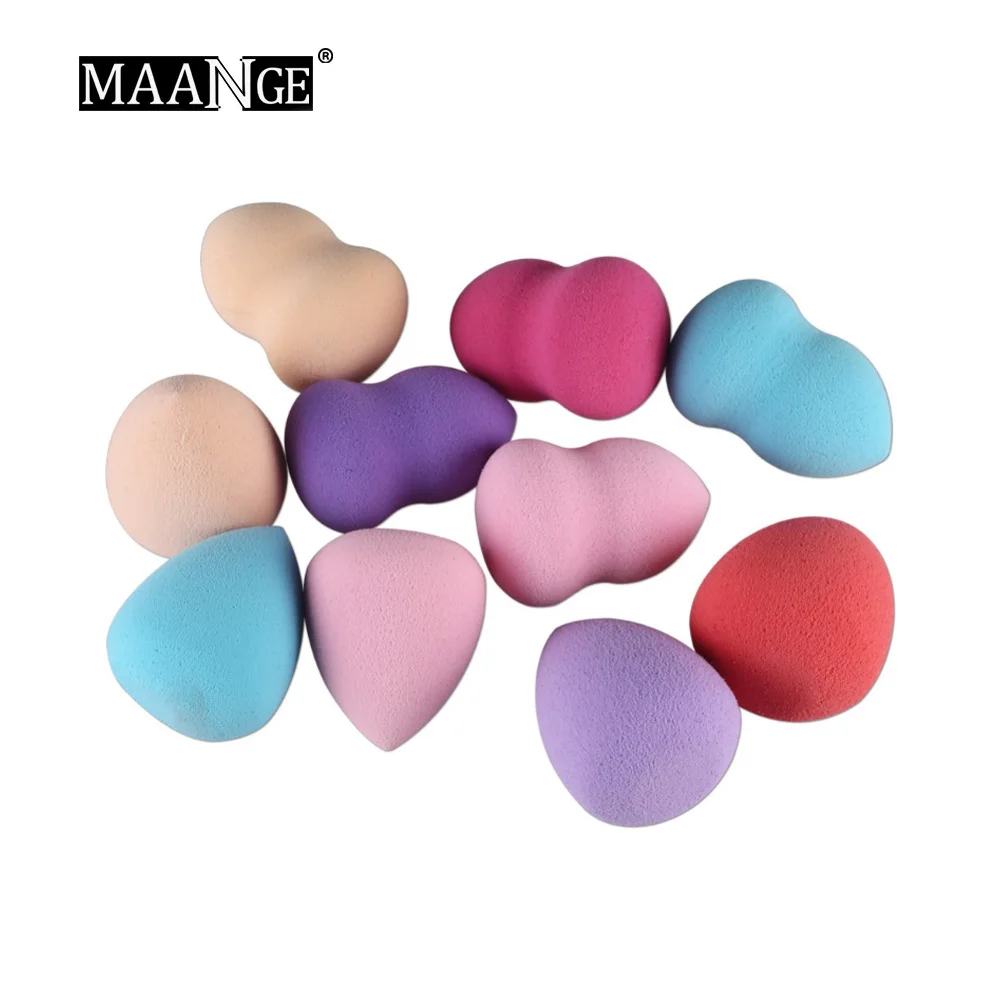 4/5/10 шт Мини падение Тыква макияж губка комплект основа порошок BB крем уход за