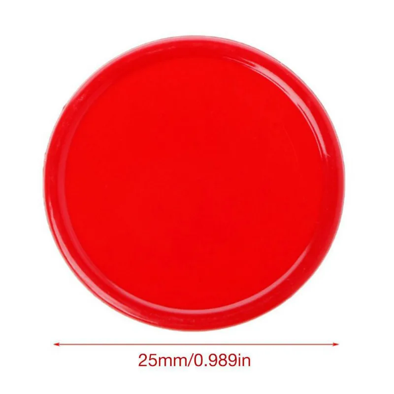 

25Pcs /Set Color Plastic Coins Blank Point Coin Reward Coins No Face Value Chip Coin Token Exchange Coins 2.5cm