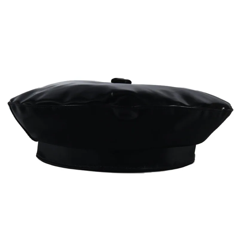 Новинка 2020 женская шапка Fibonacci берет во французском стиле из искусственной кожи