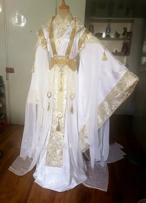 Универсальный винтажный роман с широким рукавом для косплея мужской