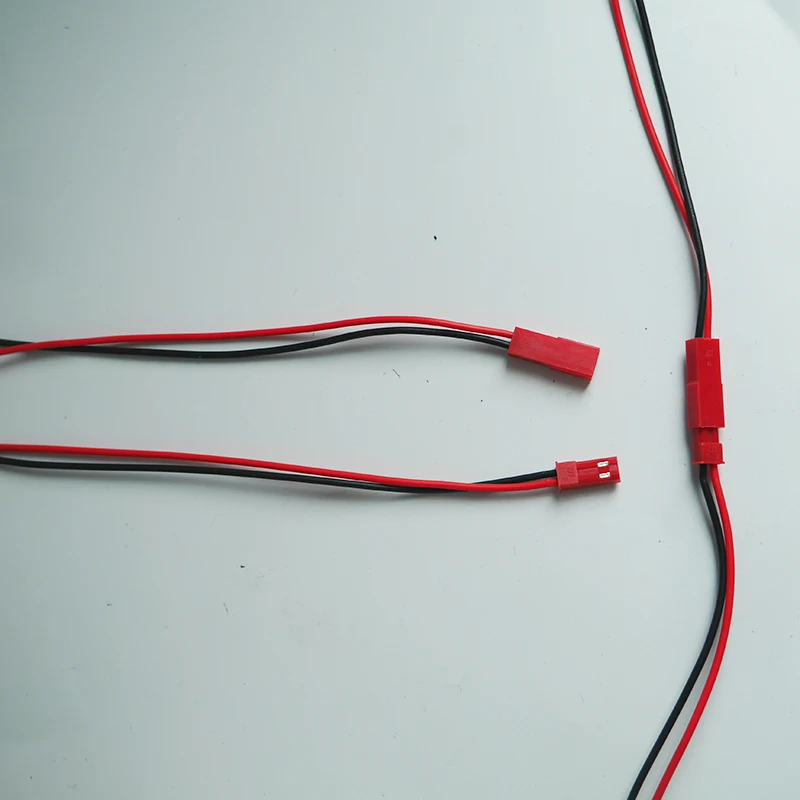 50 пар 2 Pin JST Штекерный кабель штекер/гнездо Разъем для RC BEC батарея вертолет DIY FPV