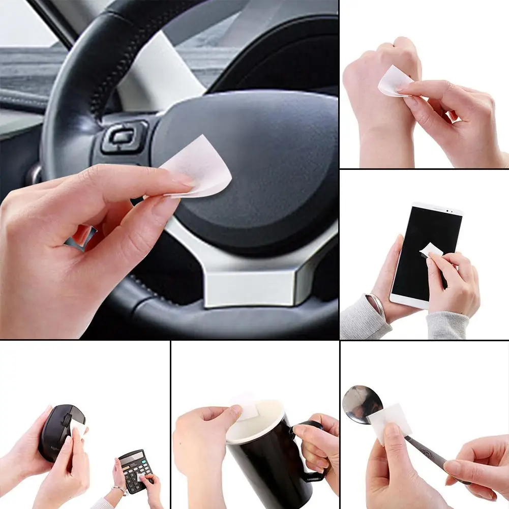 

100PCS Disposable Alcohol Wet Wipes Portable Antibacterial Wet Tissue Skin Cleaning Care Jewelry Mobile Phone Clean Wipe